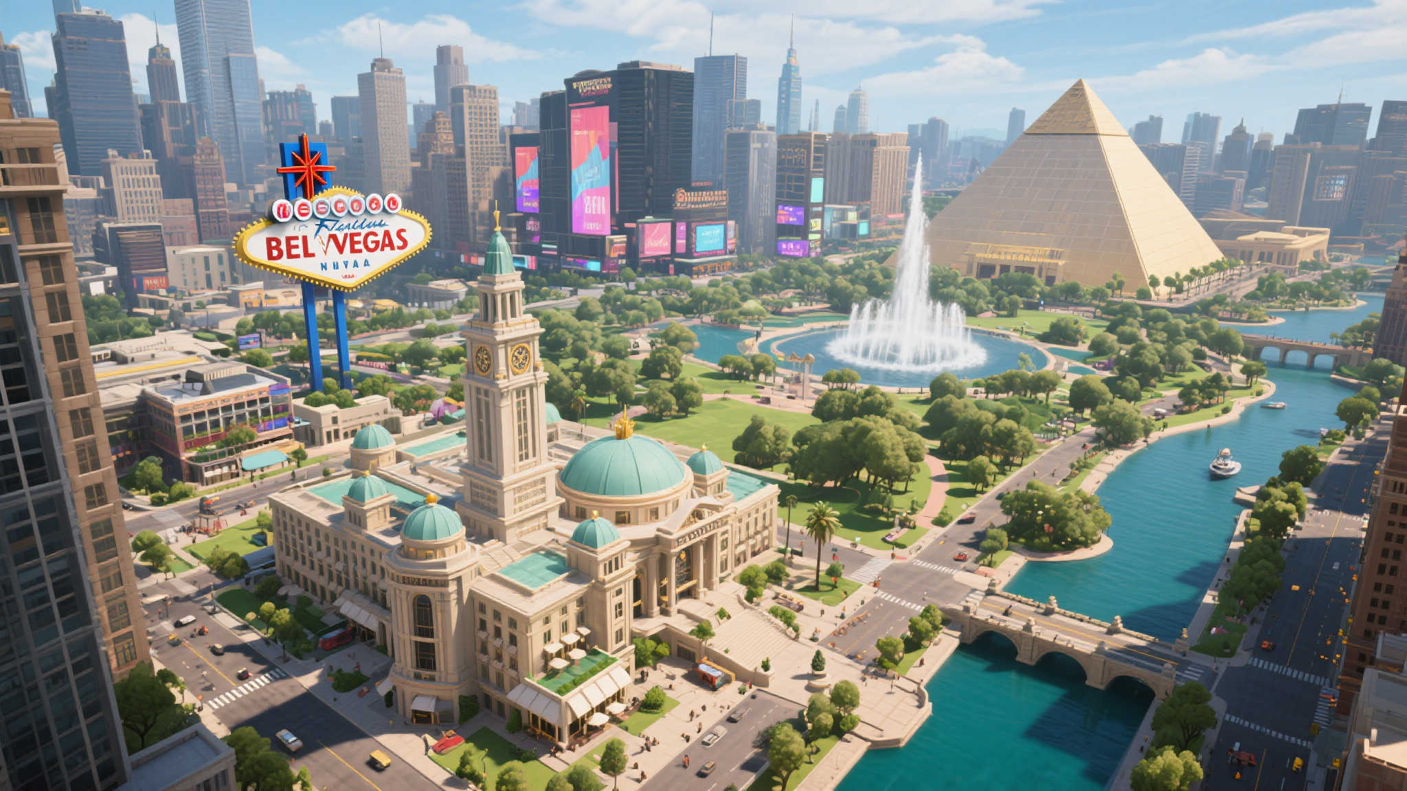 真实还原城市风貌的设计亮点
据开发团队