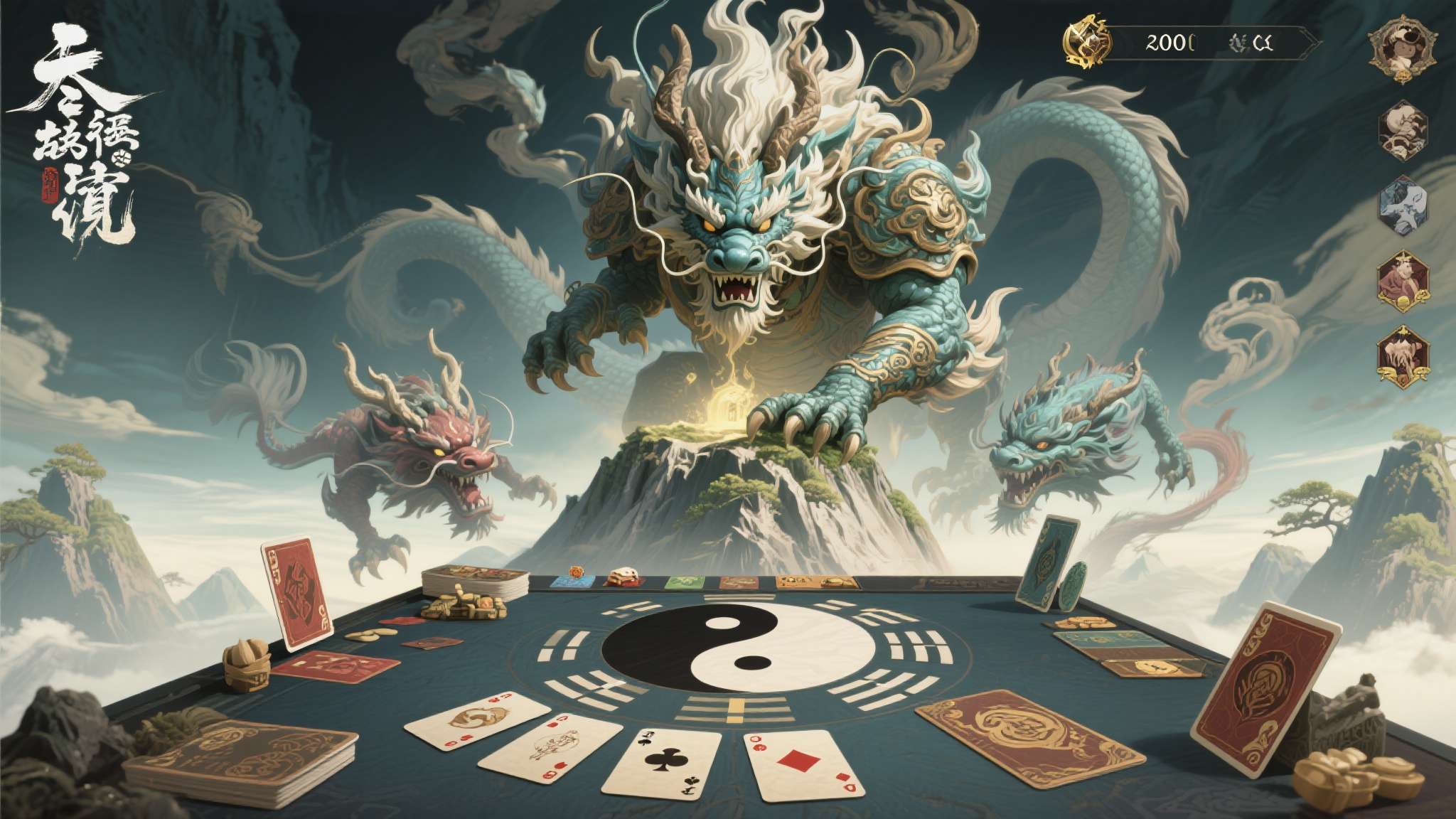 掌控阴阳挑战圣山!《生肖山Zodiac Mountain》登陆Steam牌组构建游戏节 值得一提的是,游戏在叙事层面融入了大量中国传统神话元素——圣山顶端盘踞的Boss